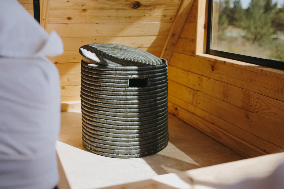 Malawi Tight weave-Black Baskets