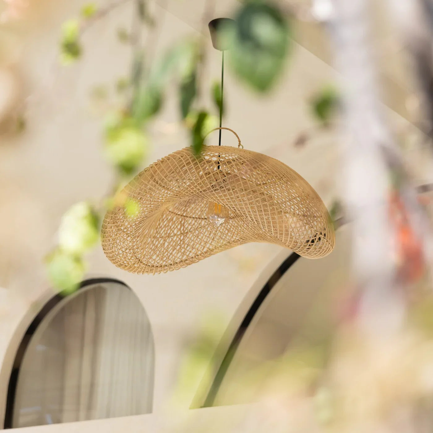 Rattan lamp 'Zahara'