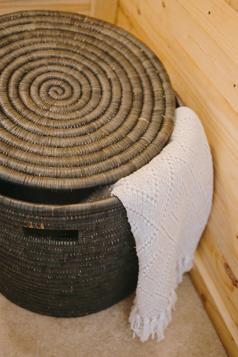 Malawi Tight weave-Black Baskets