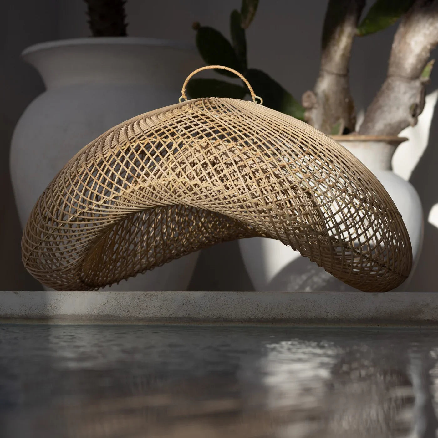 Rattan lamp 'Zahara'