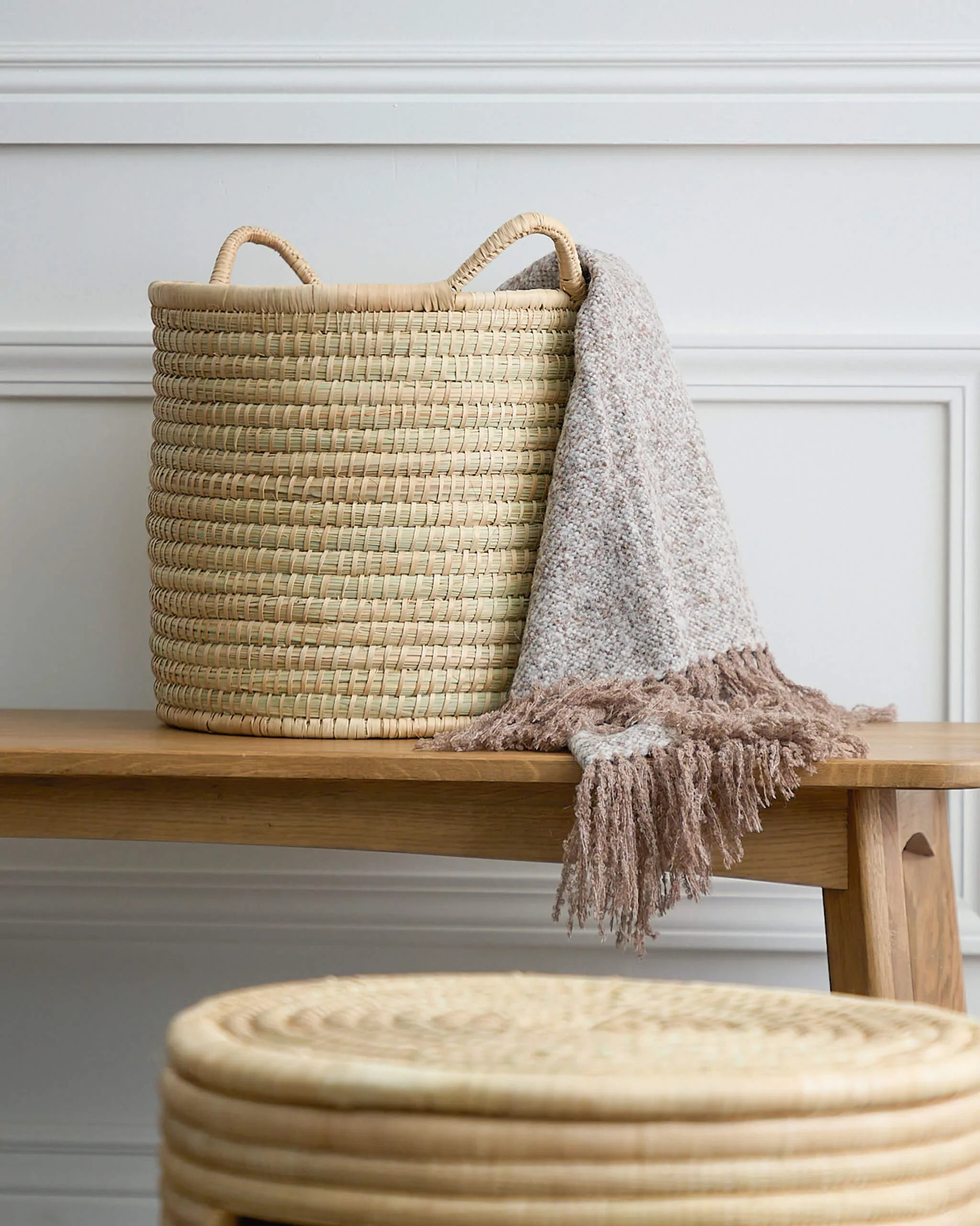 Natural Wicker Basket